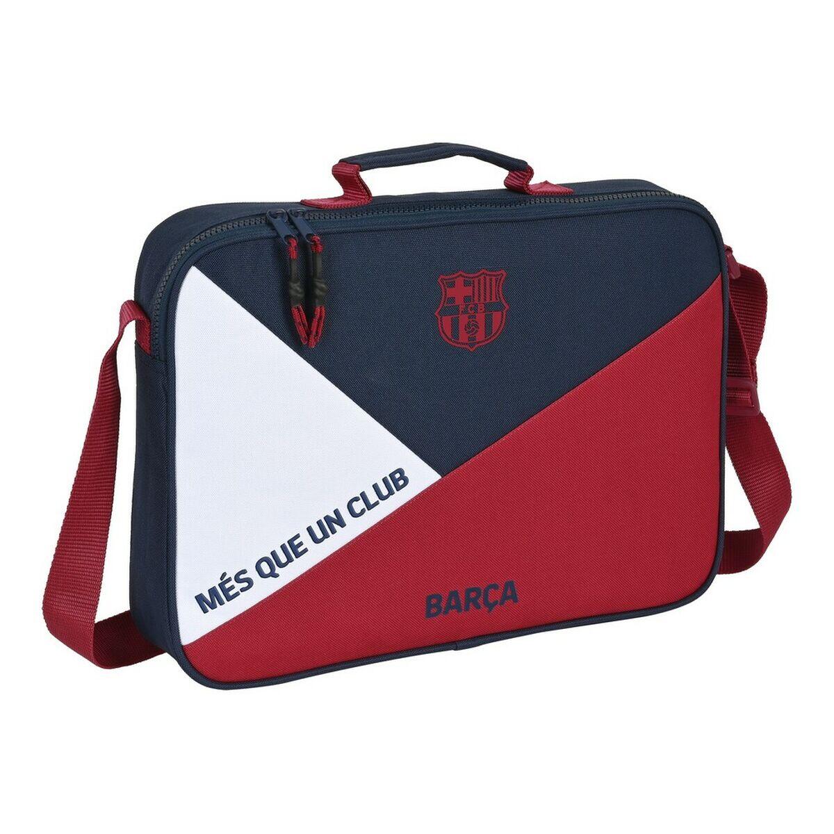 Pasta escolar f.c. Barcelona corporativa azul