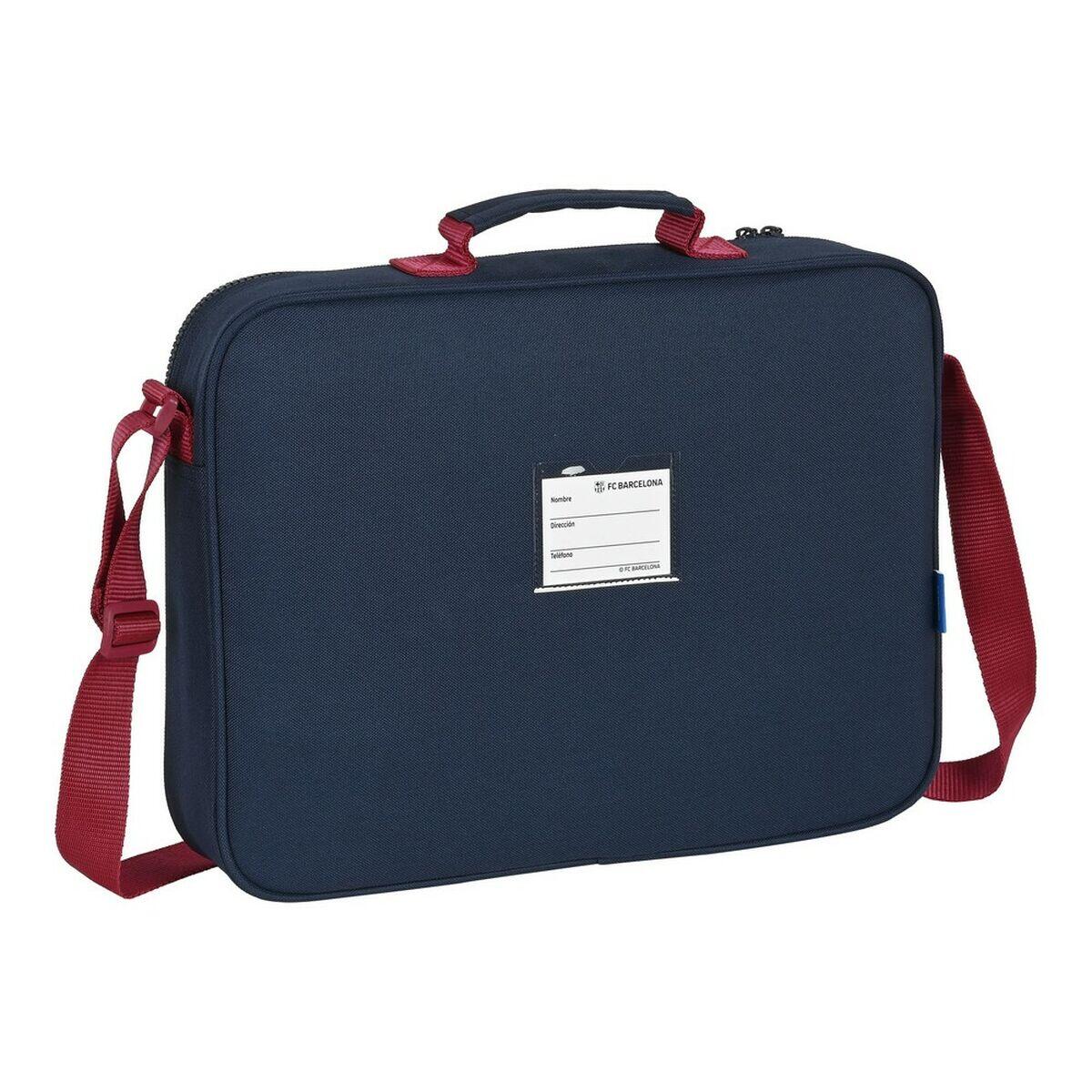 Cartera Escolar F.C. Barcelona Corporativa Azul 3/4