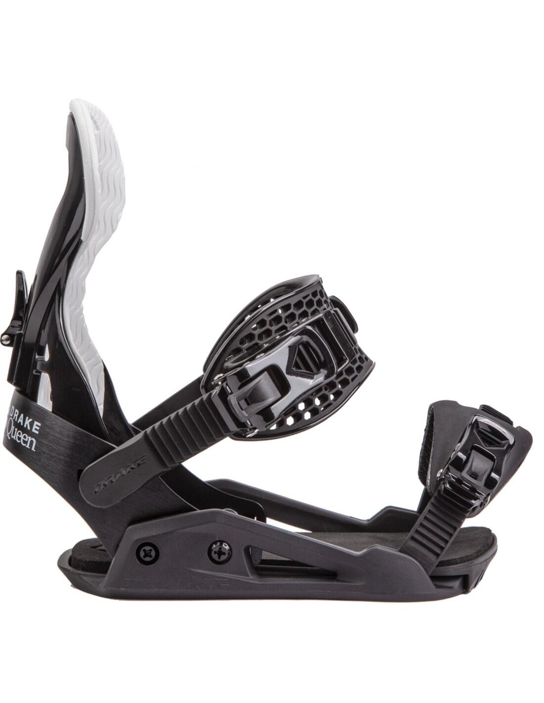 Wiązania snowboardowe DRAKE Queen, czarne, damskie 2/4