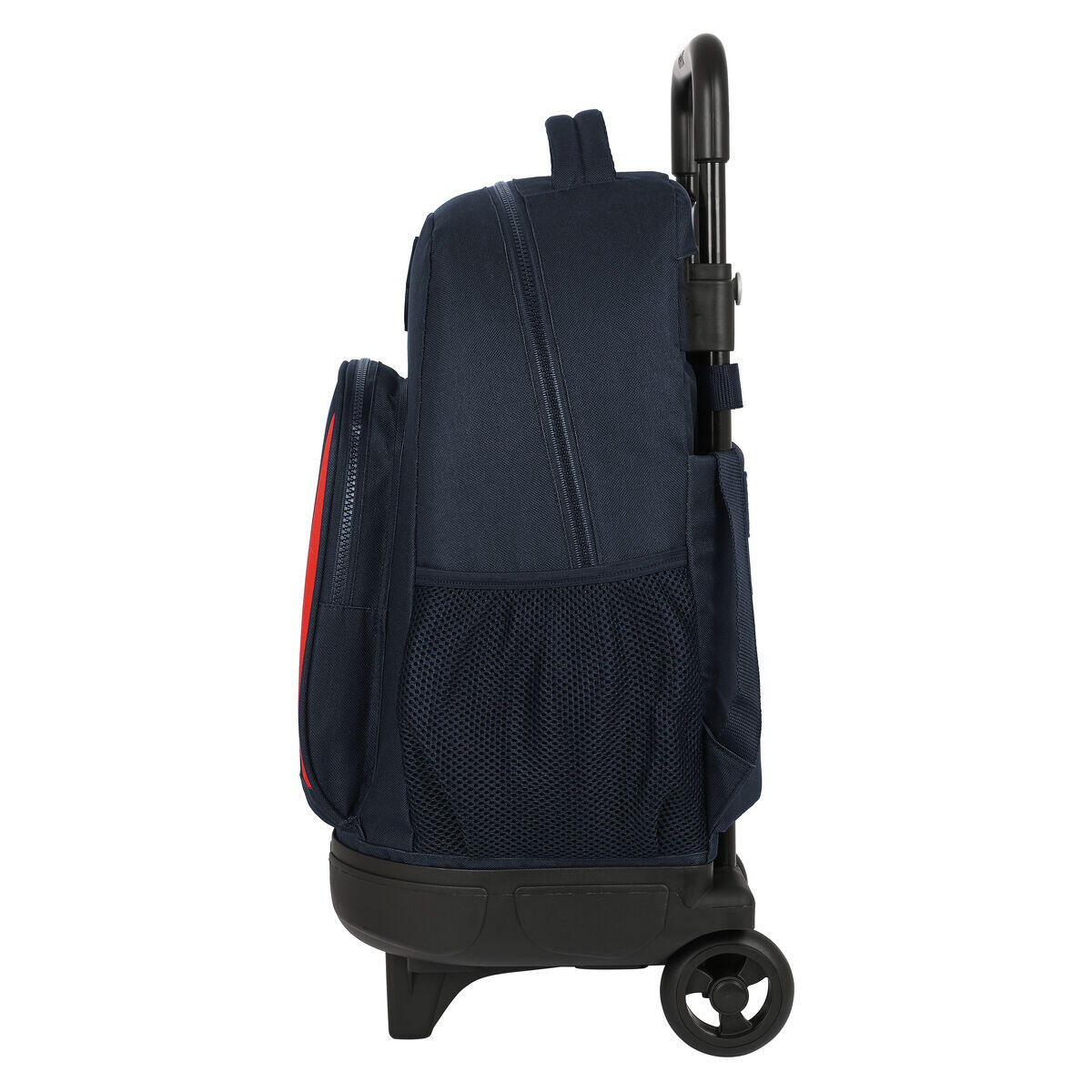 Mochila Escolar con Ruedas F.C. Barcelona Granate 3/3