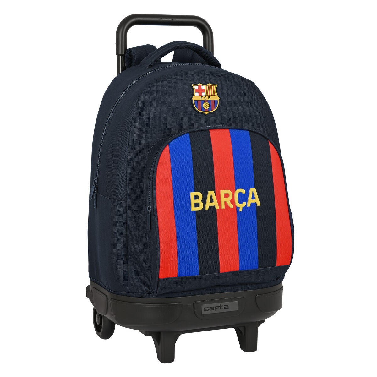 Mochila Escolar con Ruedas Granate Decathlon