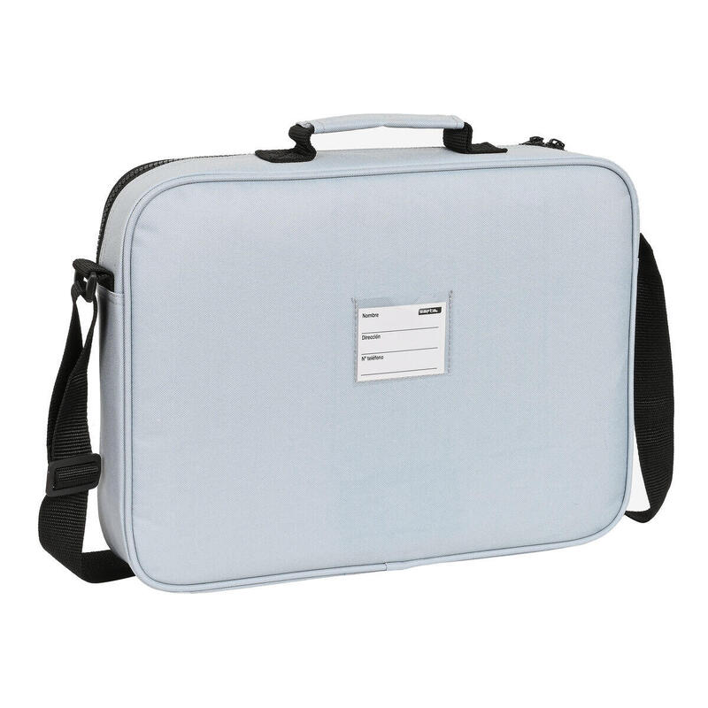 Cartable d'école F.C. Barcelona Gris