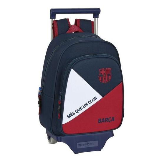 Cartable à roulettes F.C. Barcelona Corporativa Blanc