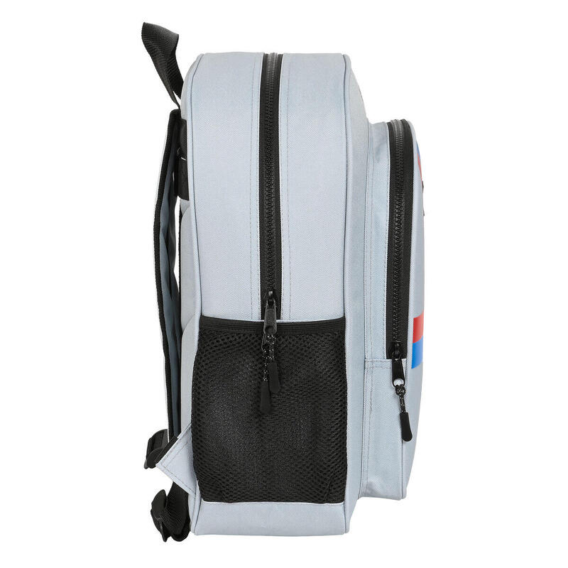 Mochila Escolar Gris