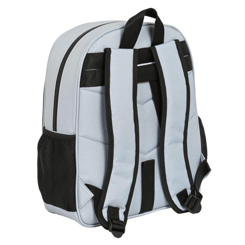 Mochila Escolar Gris