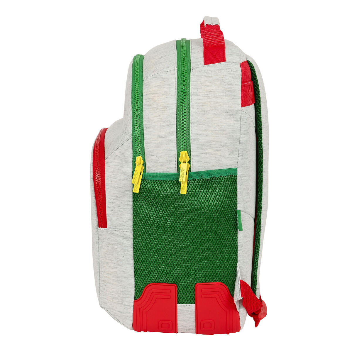 Mochila Escolar Benetton Pop Gris 2/3