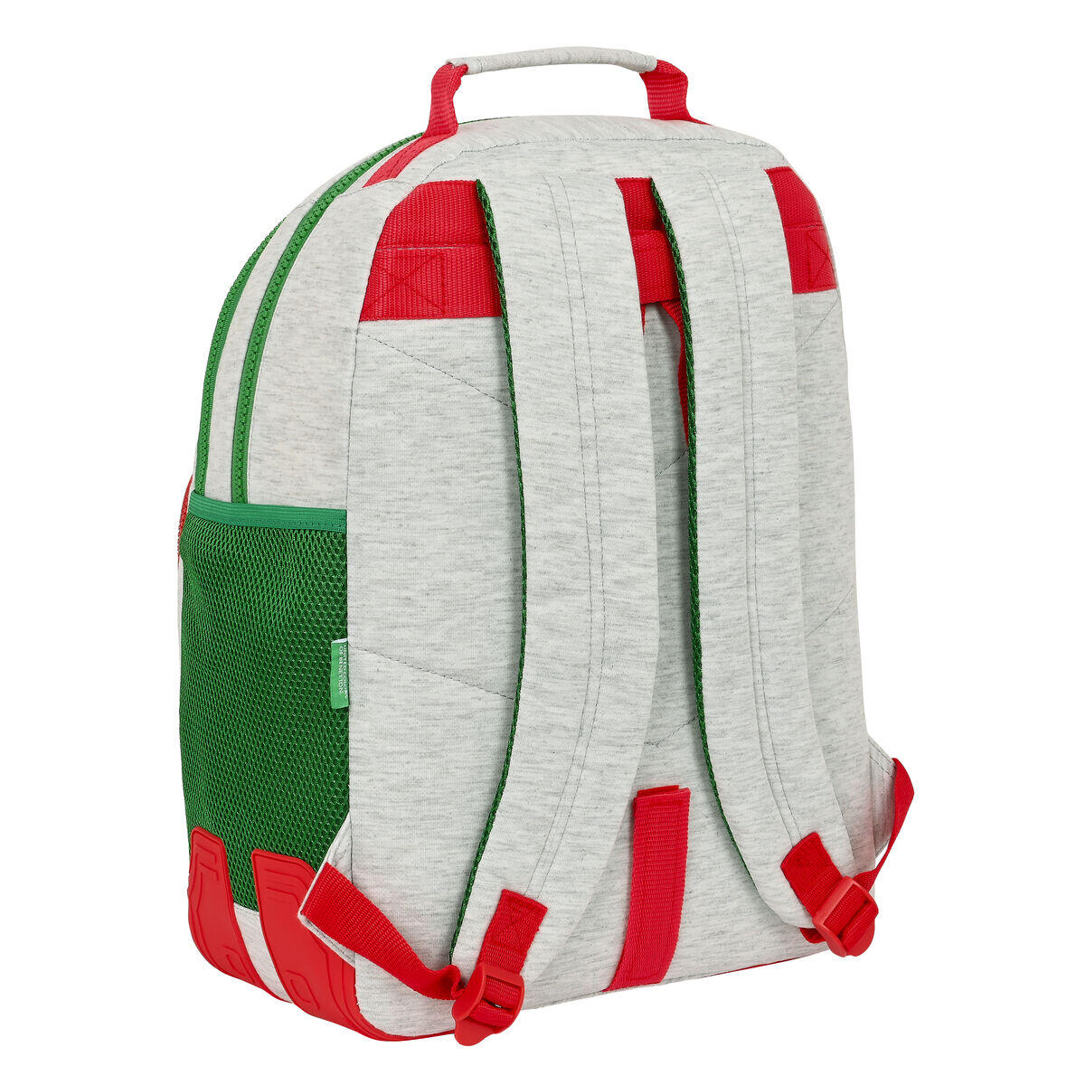 Mochila Escolar Benetton Pop Gris 3/3