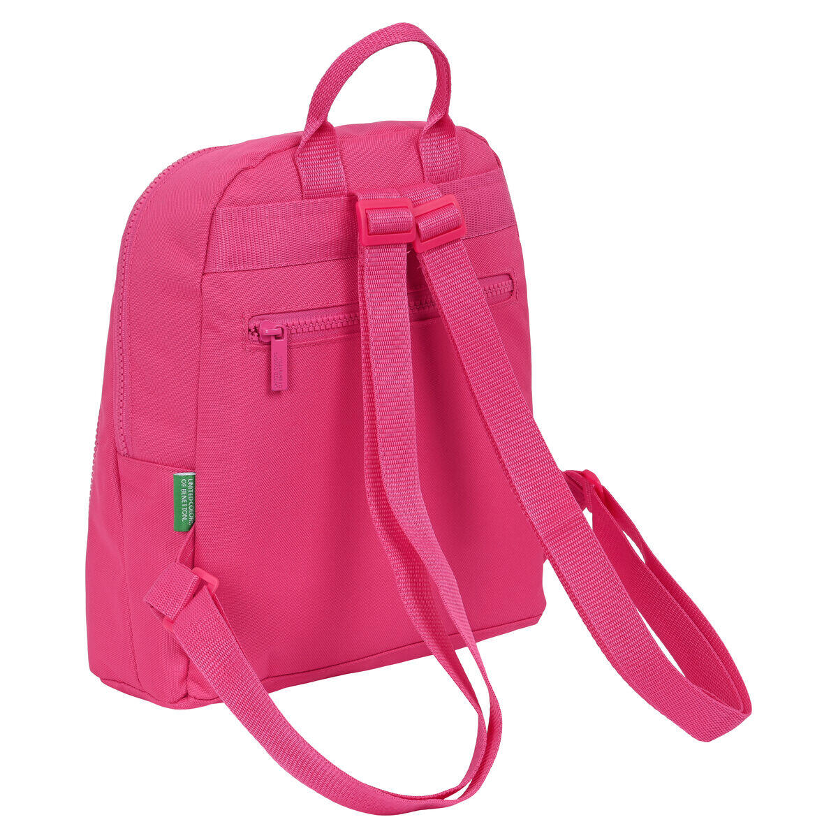 Mochila Casual Benetton Raspberry Fucsia 2/4
