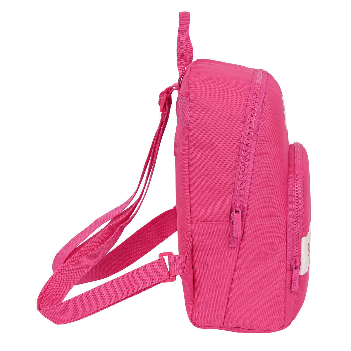 Mochila Casual Benetton Raspberry Fucsia 3/4