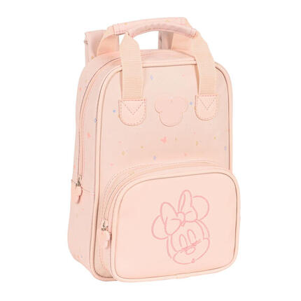 Mochila Escolar Minnie Mouse Rosa