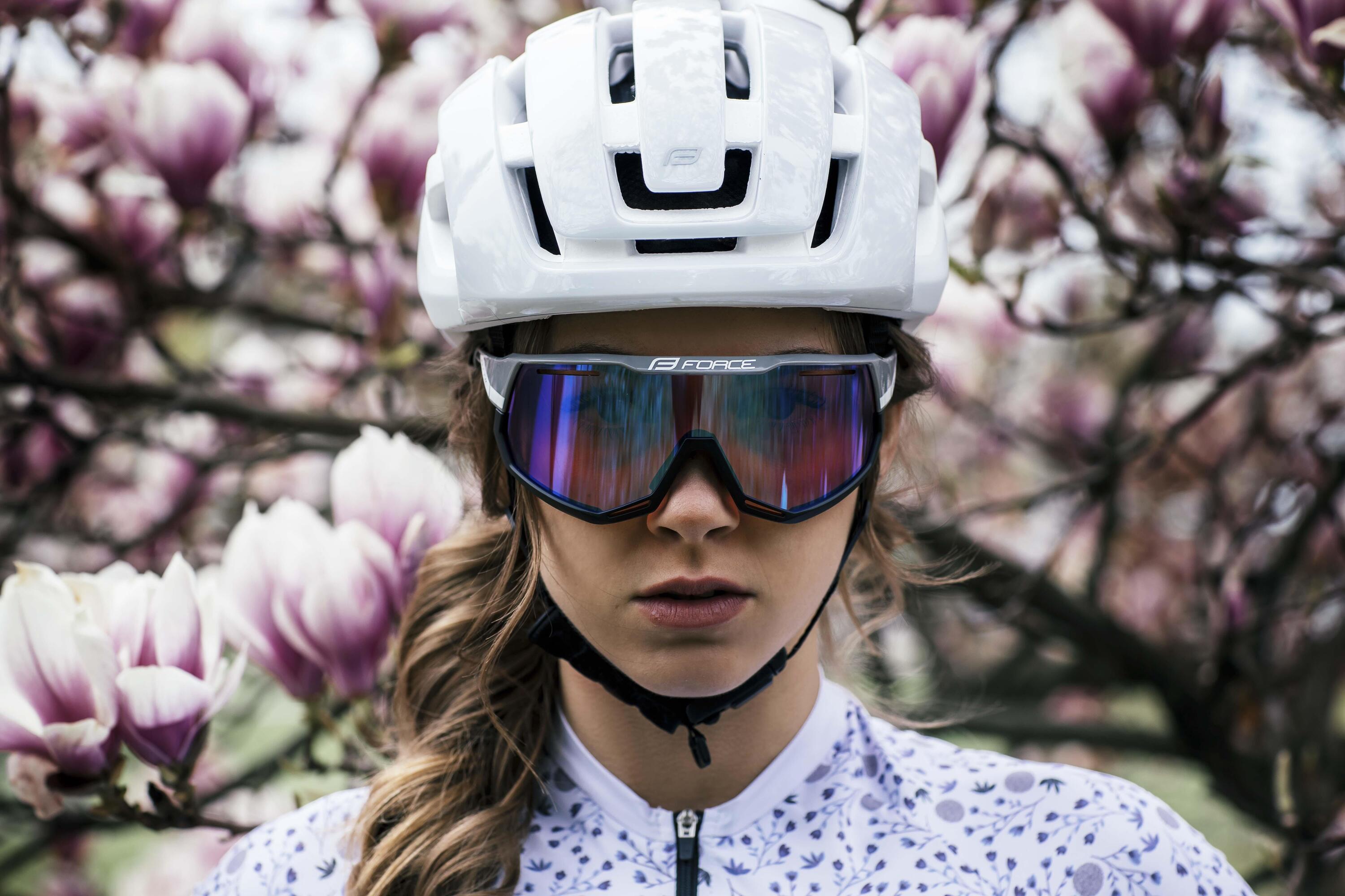 Casco ciclismo FORCE NEO blanco 7/7