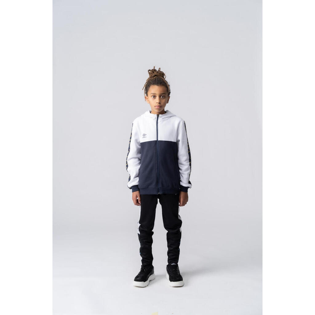 Umbro Boys' White & Navy Sweatshirt