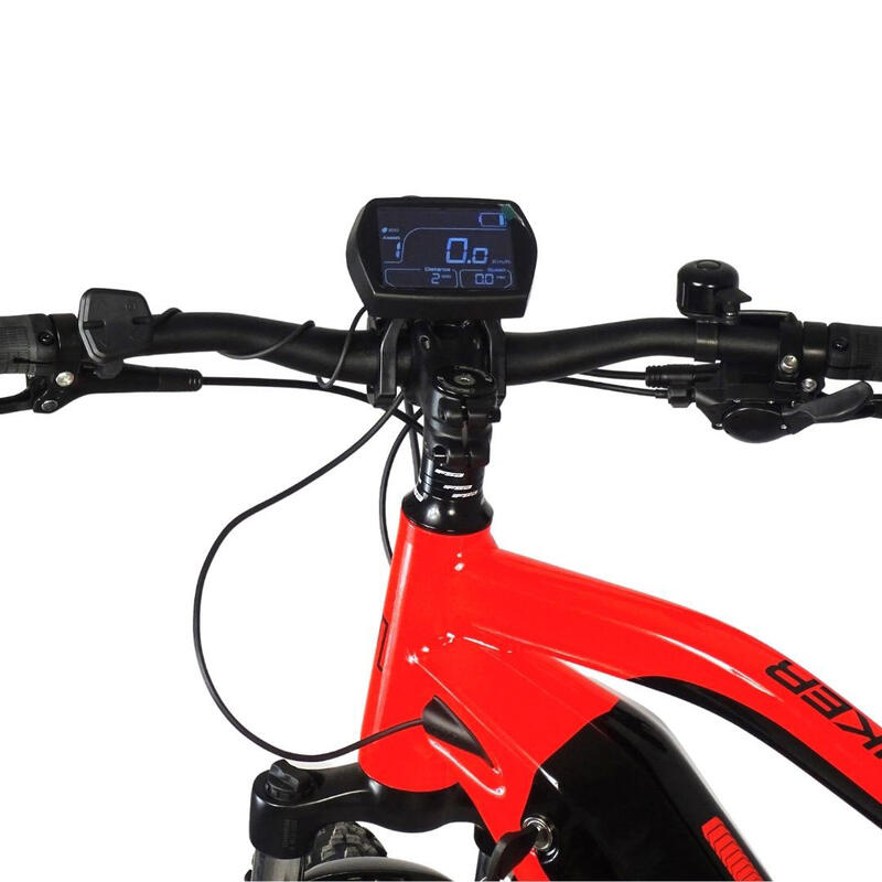 Urbanbiker Dakota PLUS - Elektrische Mountainbike - Middenmotor - Rood 29¨