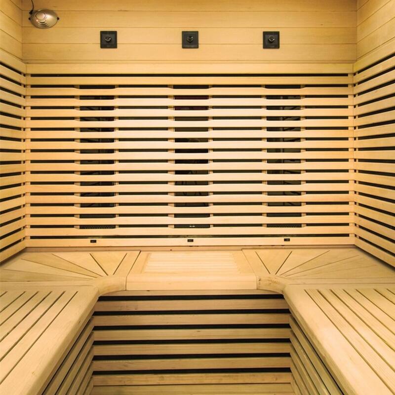 Sauna infrarouge haut de gamme pour 6 personnes - Holl's Canopée 6