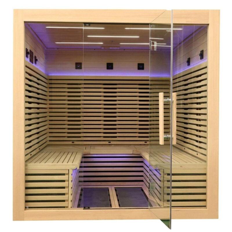 High-end infraroodsauna voor 6 personen - Holl's Canopée 6