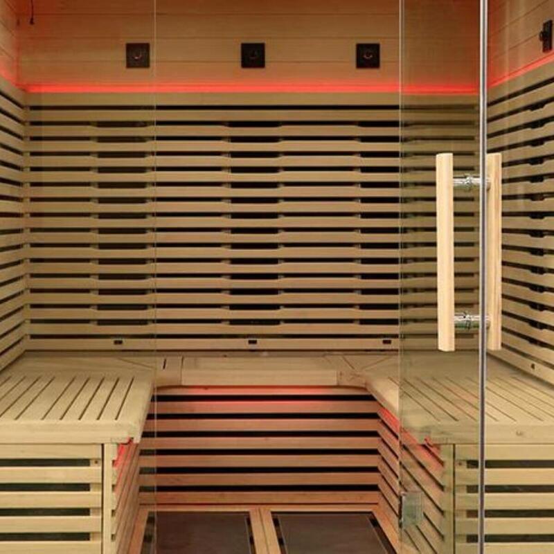 Sauna infrarouge haut de gamme pour 6 personnes - Holl's Canopée 6