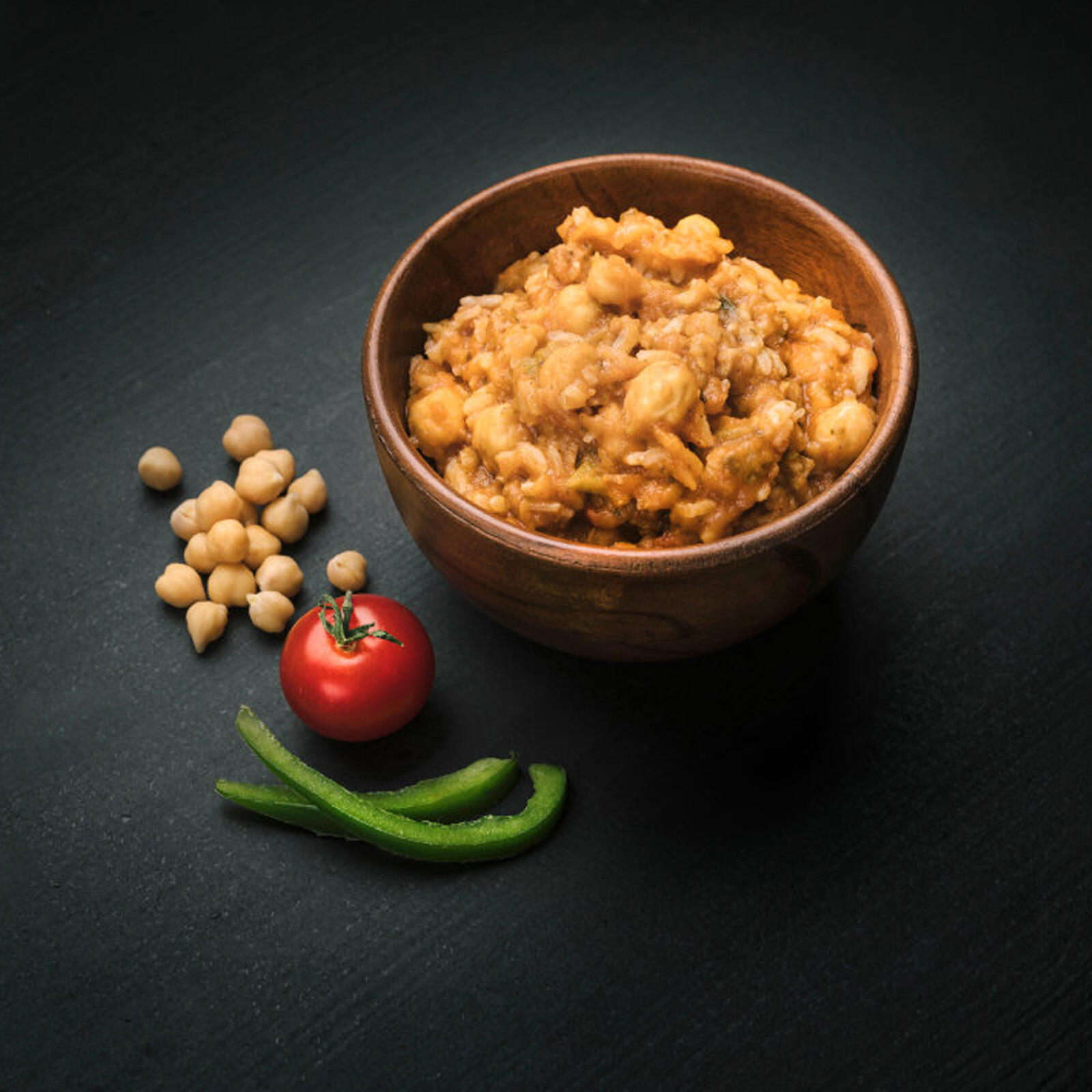 Nourriture pour le trekking Thai Curry Rouge Outdoor Repas de secours Vegan 2/3