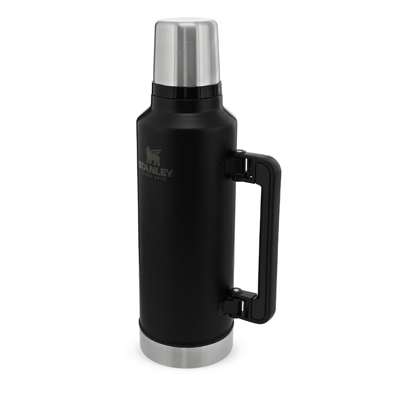 Botella Isoterma 1,9L Termo Café (Doble Pared De Acero Inox) Senderismo Ciclismo