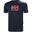 Heren-T-Shirt met Korte Mouwen Helly Hansen 33979 597 Marineblauw