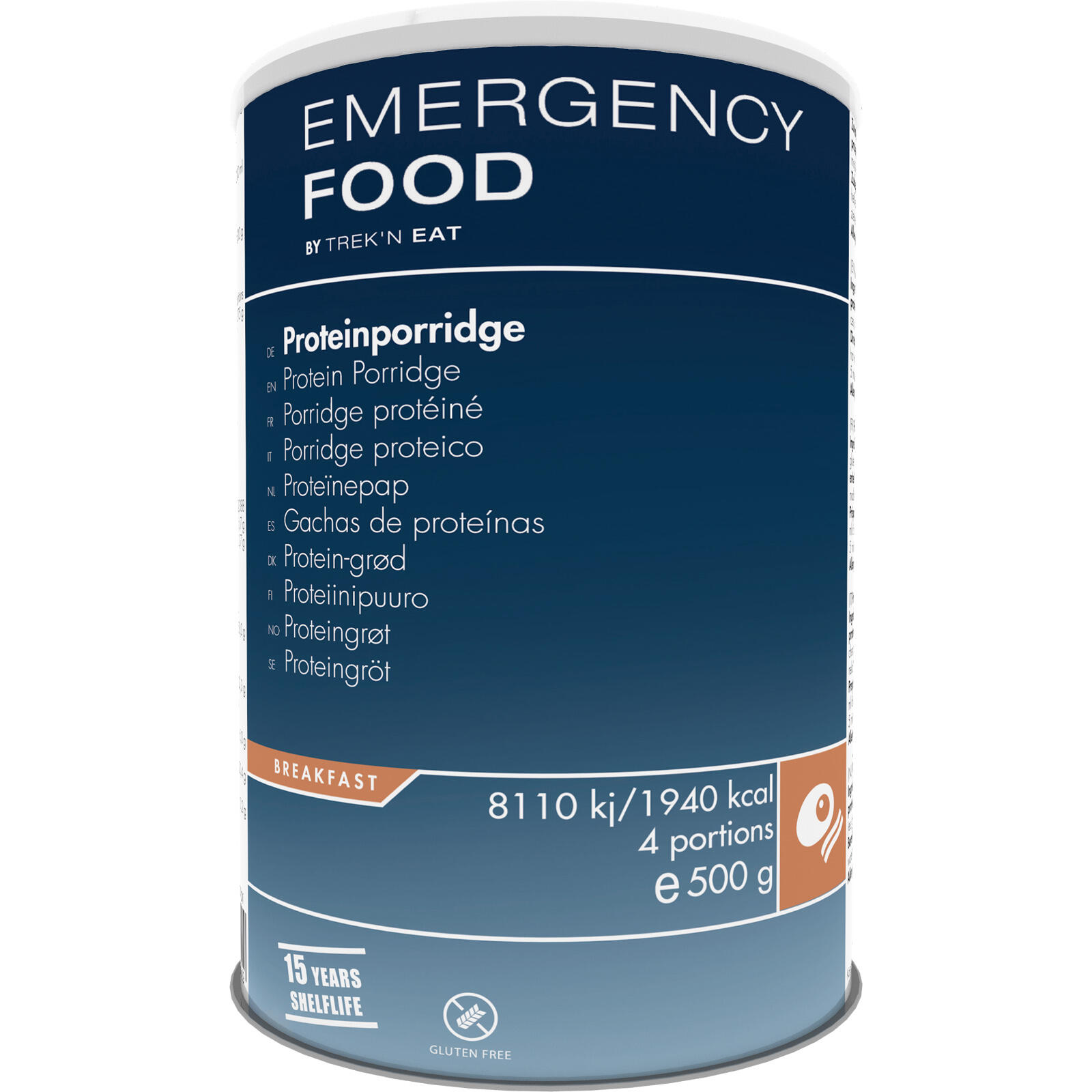 EMERGENCY FOOD Porridge Farina d'avena Cibo da trekking outdoor Pasto Vegetariano