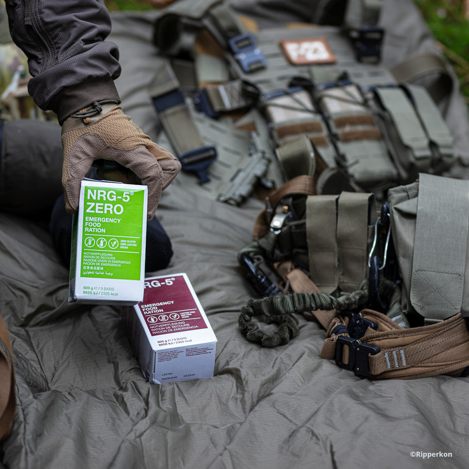 NRG-5 ZERO Nourriture pour le trekking Not Ration Outdoor sans gluten Vegan 3/5