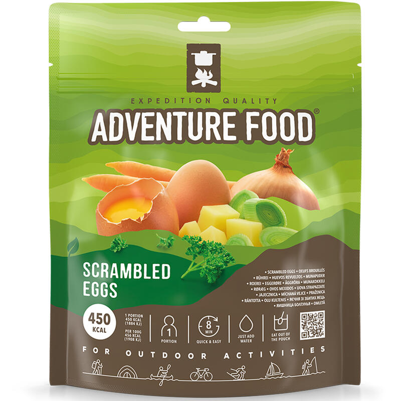 Nourriture pour le trekking Scrambled Eggs Outdoor Mahlzeit Ei Notration MRE