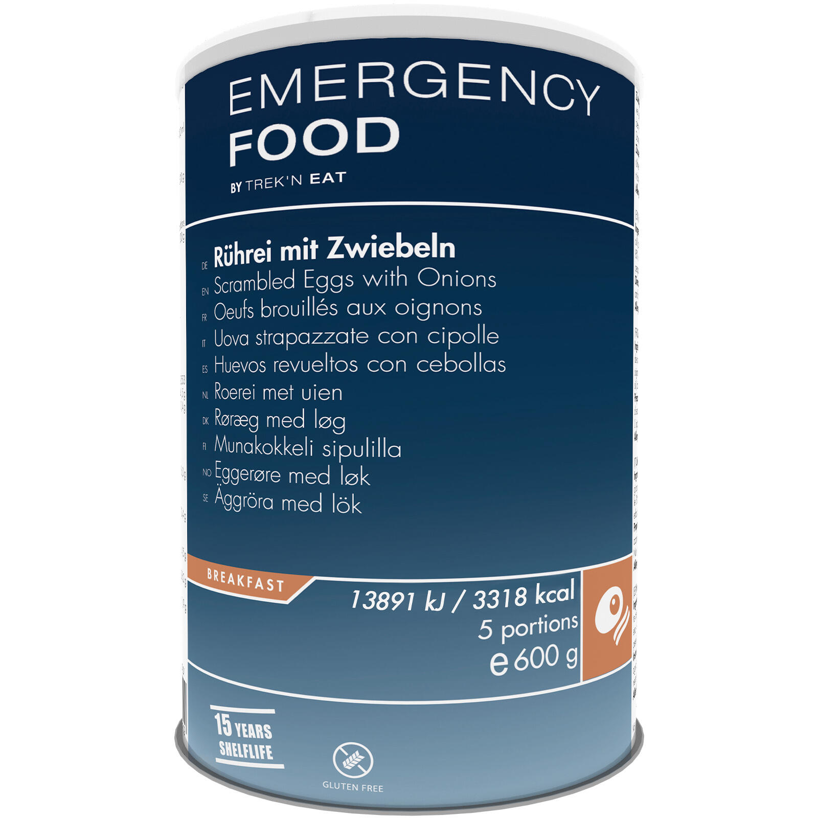 EMERGENCY FOOD Uova strapazzate Pasto da trekking outdoor Cibo a base di Vegetariano