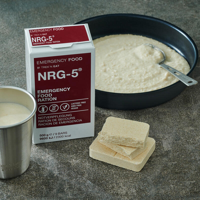 10 x NRG-5 Trekkingnahrung Not Ration Outdoornahrung Laktosefrei Vegan