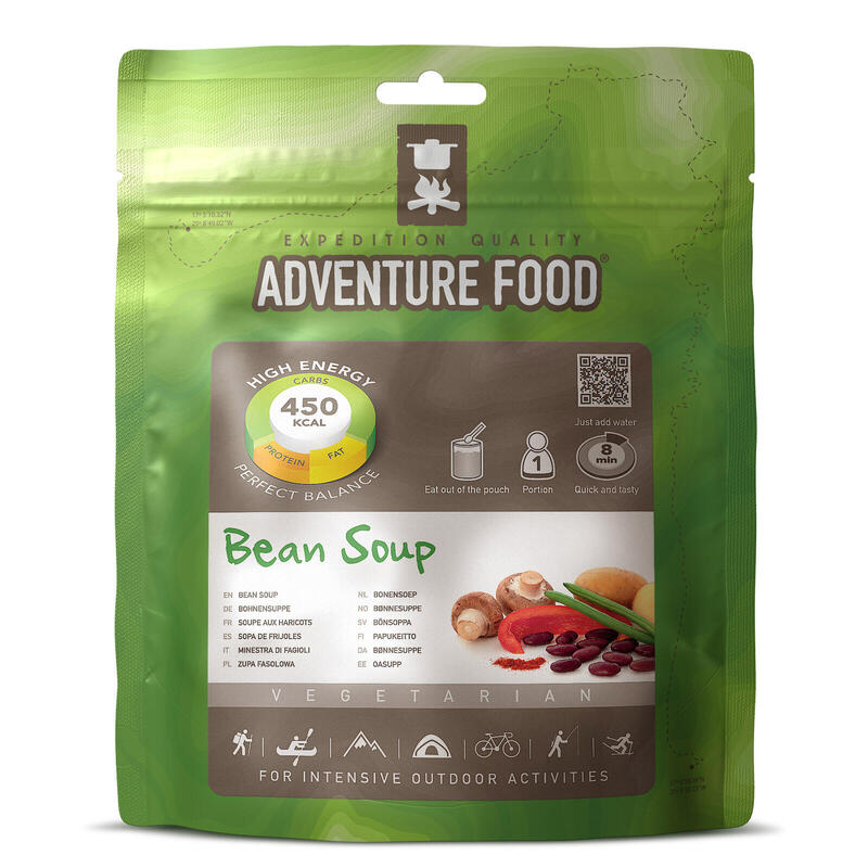 Trekkingnahrung Brown Bean Soup Outdoornahrung Outdoor Mahlzeit Notration MRE