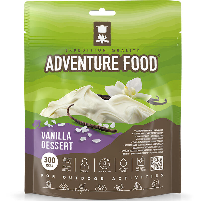 Nourriture pour le trekking Vanilla Desert Outdoor Repas d'urgence MRE