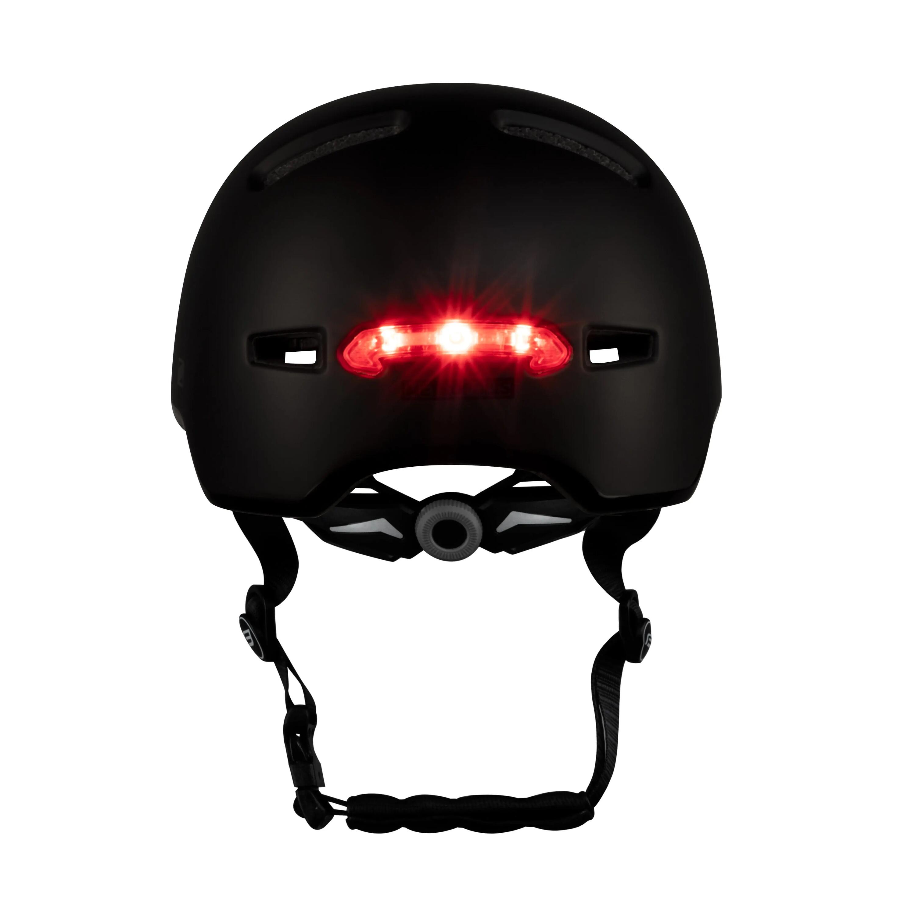 Casco urbano FORCE METROPOLIS negro brillante-mate 3/5
