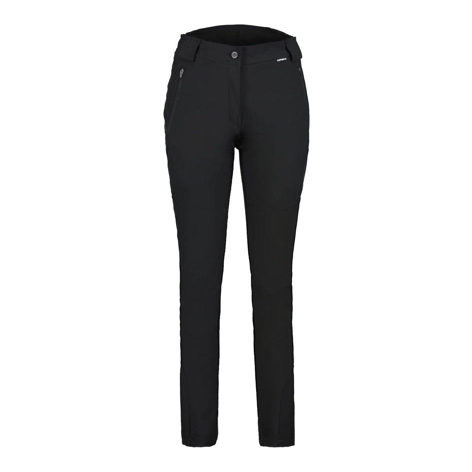 ICEPEAK Icepeak Doral Women's Softshell Trousers black - ergonomic fit, water-repellent