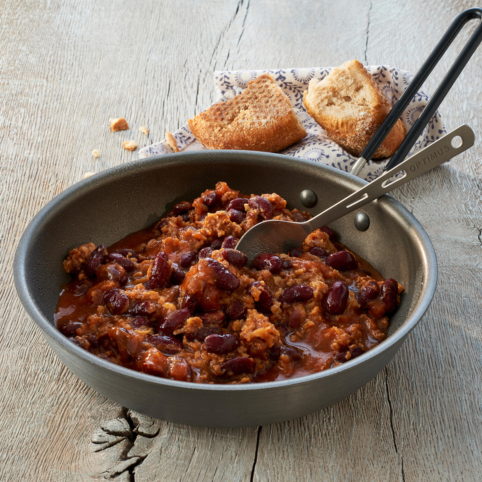 Trekking voedsel Chilli con Carne Outdoor Rantsoen maaltijd 2/2