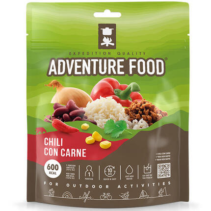 Trekkingnahrung Chili Con Carne Outdoornahrung Outdoor Mahlzeit Reis Notration