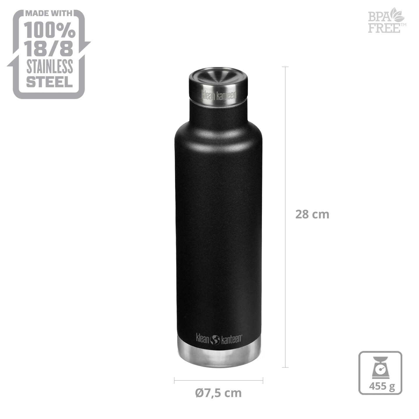 Bidon isolant 750 ml Classic Bouteille isolante à vide 2/5