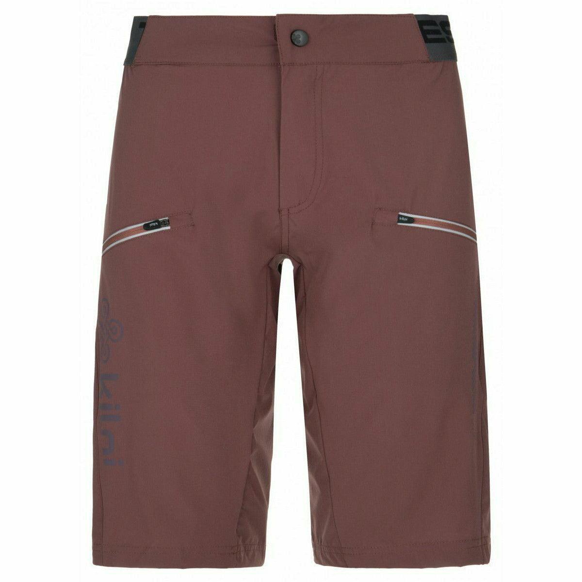 Kilpi - Short Femme Kilpi Trackee - Short De Vélo - Bordeaux|rouge - 38 S - Decathlon