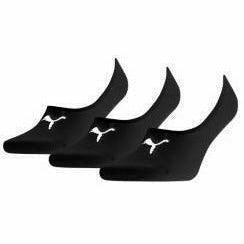 Chaussettes Puma Footie 3 Pack, Noir, Unisexe