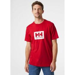 Helly Hansen Hh Box azul camiseta manga corta hombre