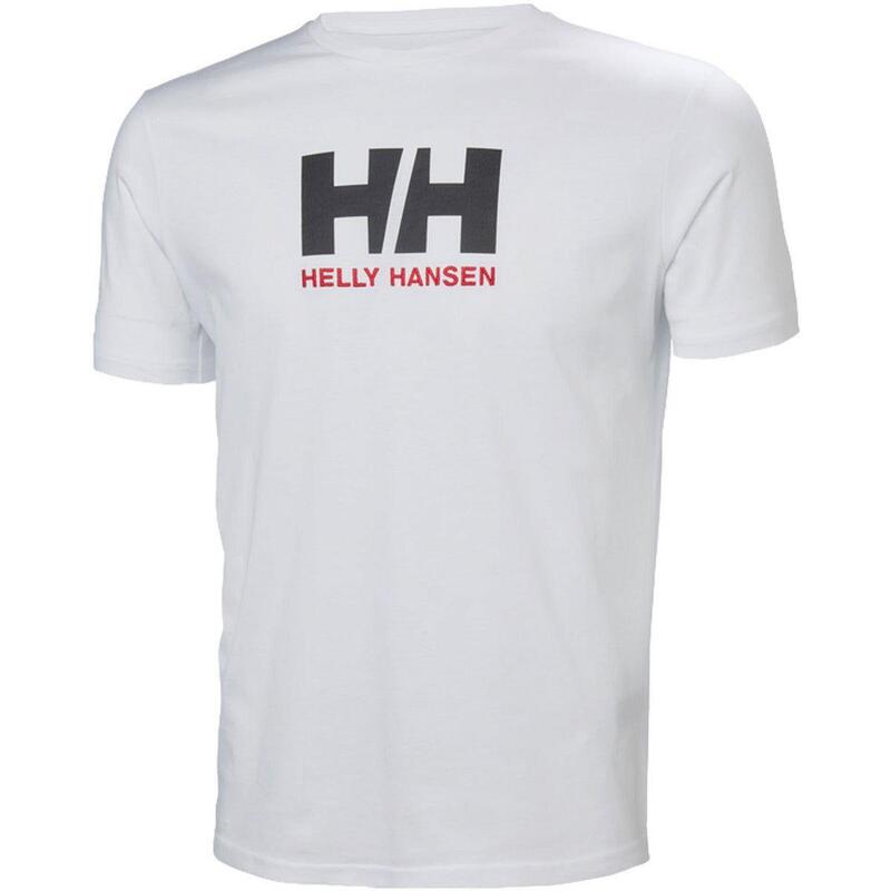 Camisola de Manga Curta Homem Helly Hansen 33979 001  Branco