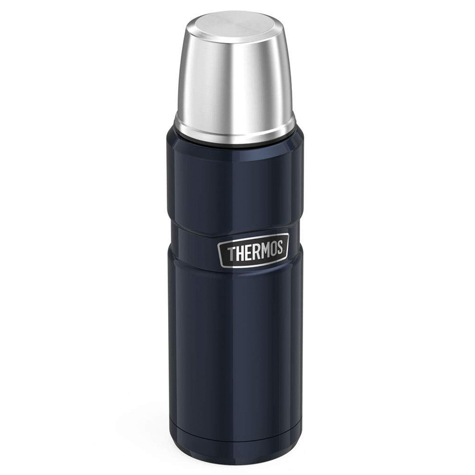 Thermoskan King vacuümfles 0,47L fles vacuümkan thee schroefdop 2/5