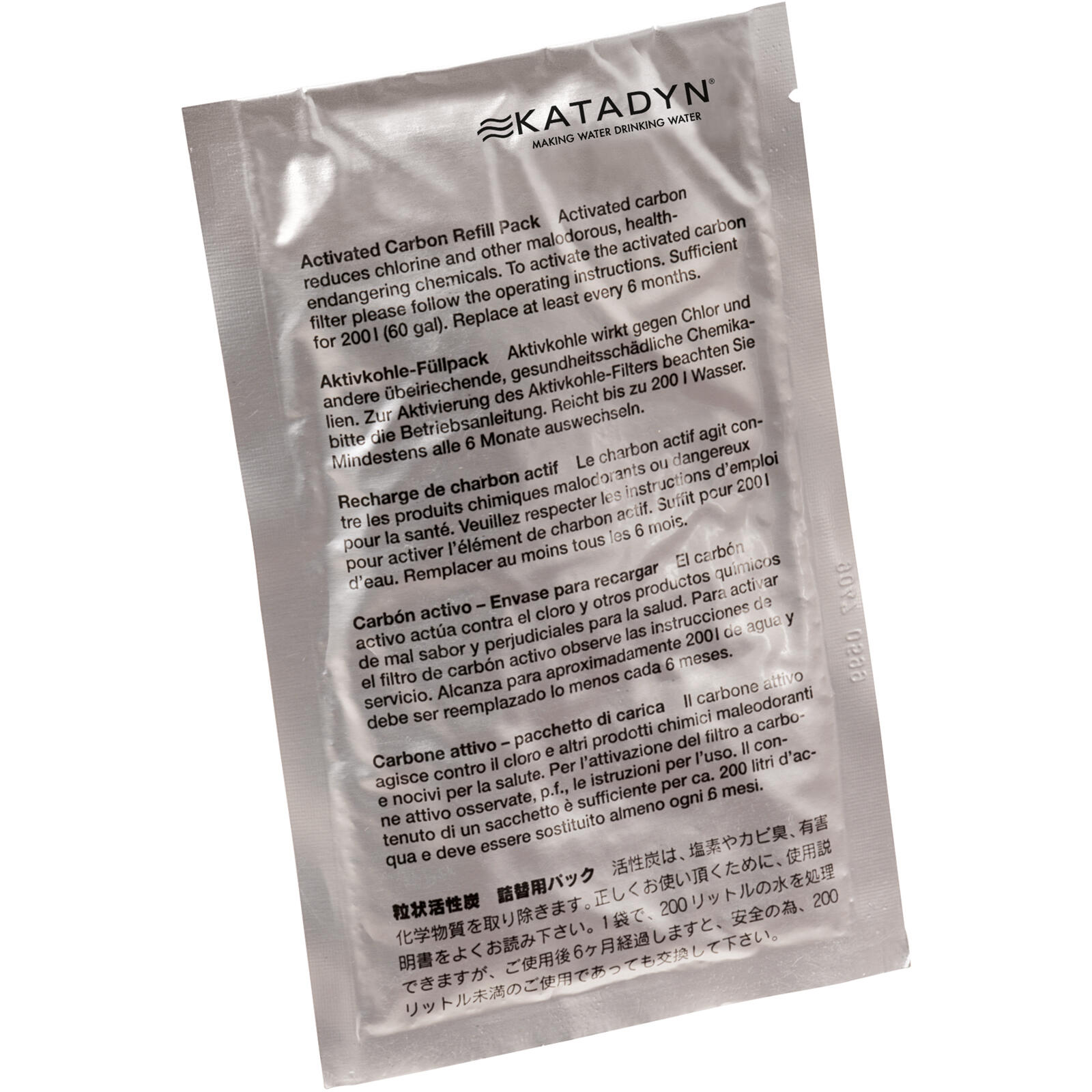 KATADYN Filtro di ricambio a carboni attivi Vario 2x ricarica dell'acqua potabile