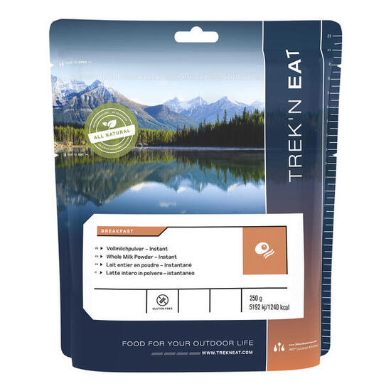 Trekkingnahrung Voll Milchpulver Outdoornahrung Outdoor Mahlzeit Vegetarisch