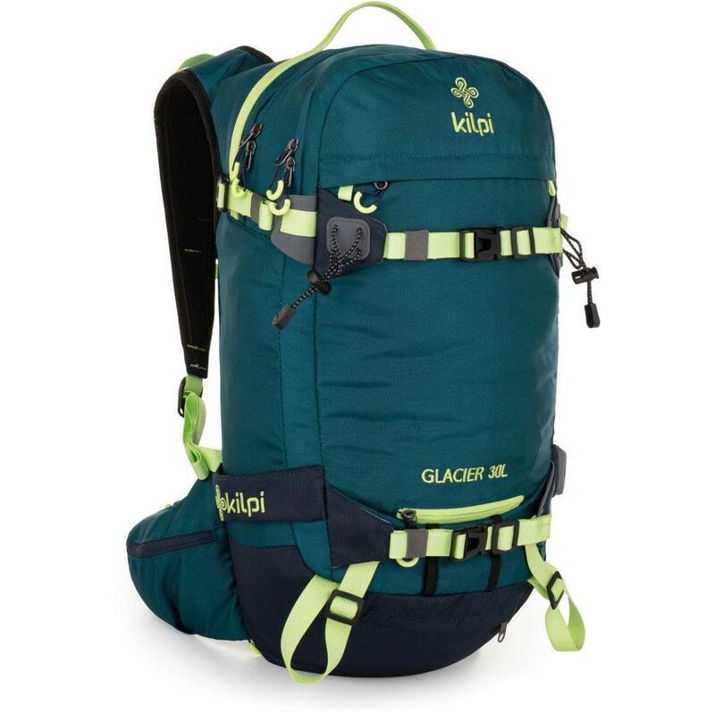 Rucsac KILPI Glacier, 30 L, Verde Inchis