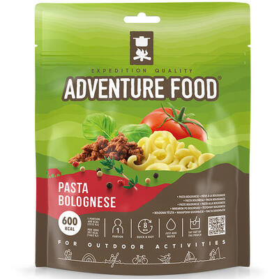 Trekkingnahrung Pasta Bolognese Outdoornahrung Outdoor Mahlzeit Nudeln Notration