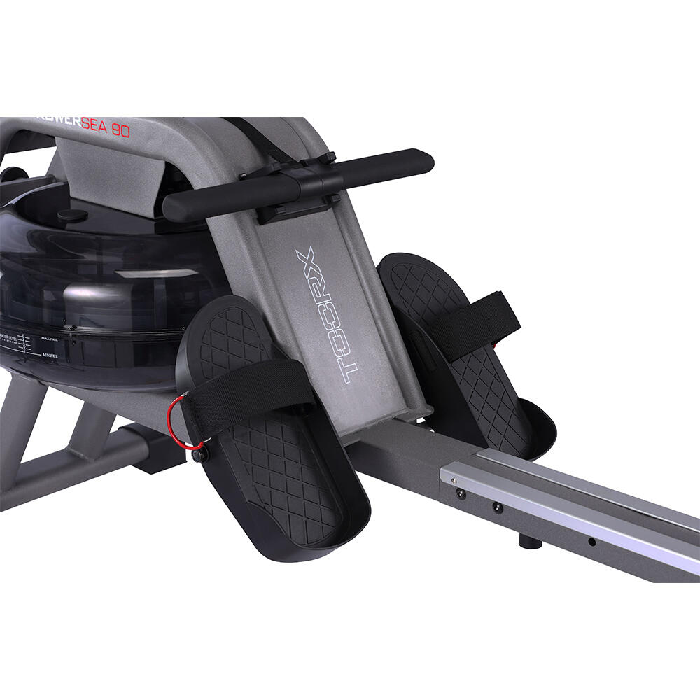 Rudergerät - Wasserruderer - Kinomap - Zeit/500m - Programme - Rower Sea 90 5/7