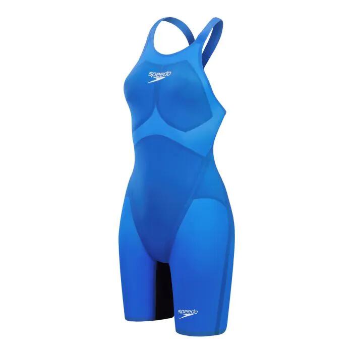 Speedo Fastskin LZR Pure Valor 2.0 Openback Kneeskin - Blue 3/4