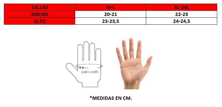 GUANTES LARGOS INVIERNO 2/2