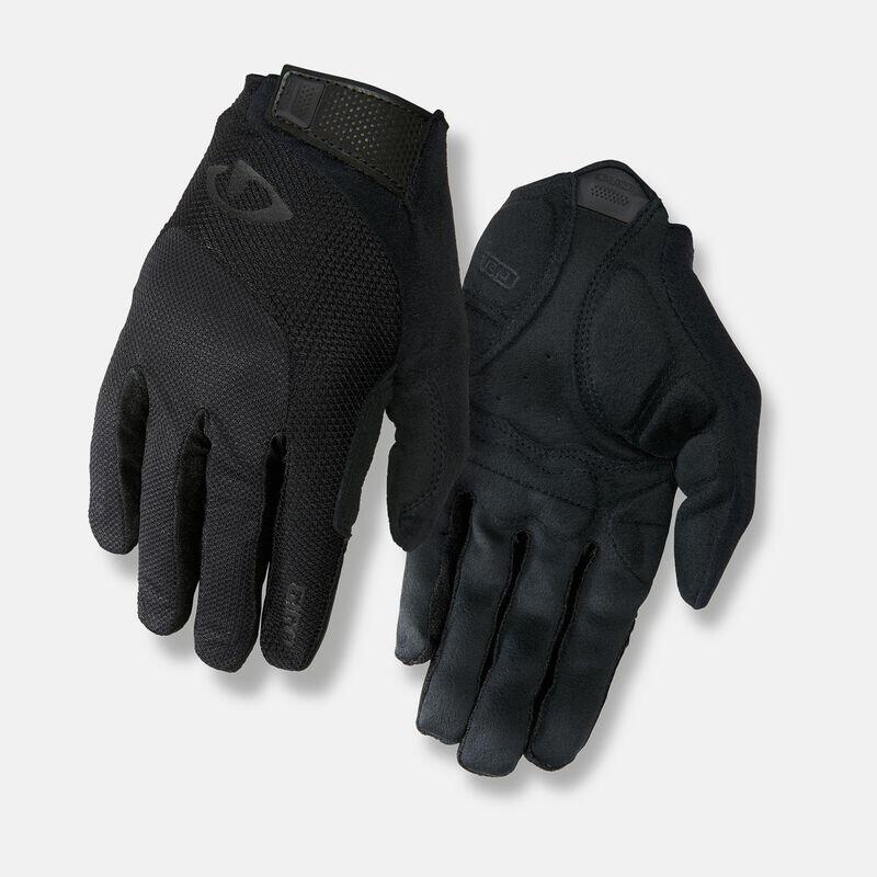 BRAVO GEL LF ADULT CYCLING GLOVES - BLACK