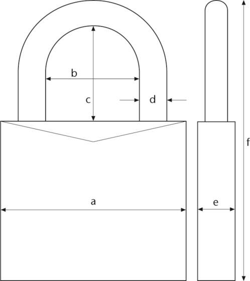 Candado Abus Titalium 64TI 30HB60 - Protección Segura 2/2