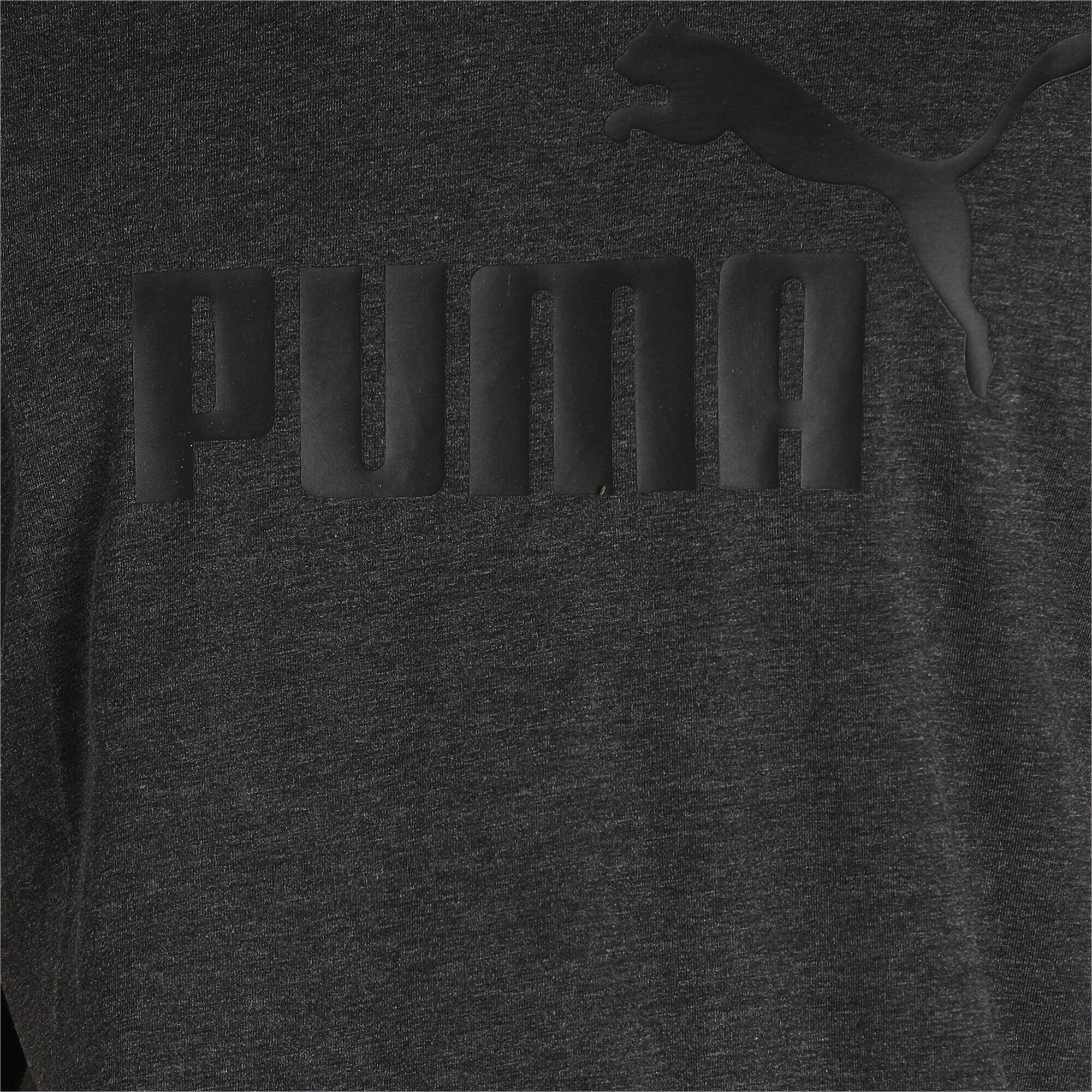 Camiseta Essentials Heather Hombre PUMA Dark Gray Heather 3/4